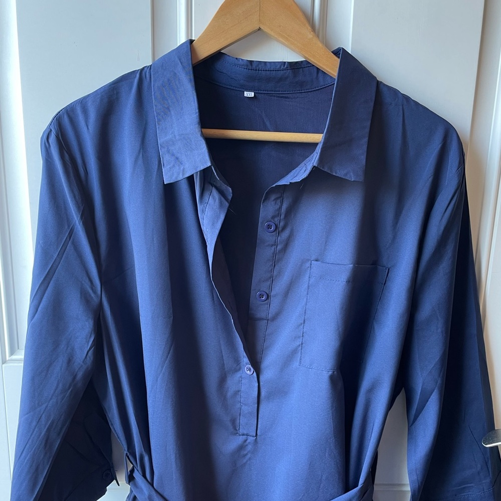 Vintage 90s Shirt dress